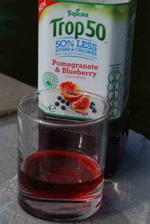 Half the sugar - nice!