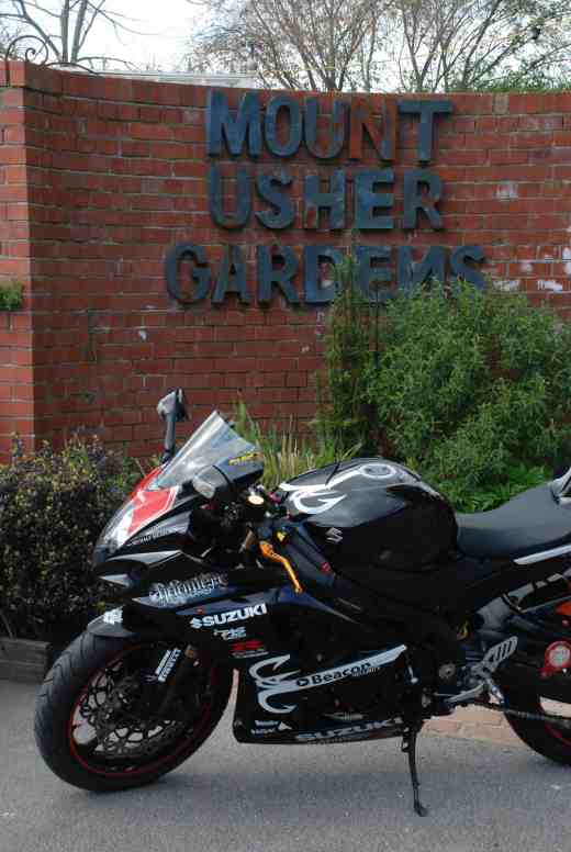 The bike takes a visit to one of Ireland's most notable gardens