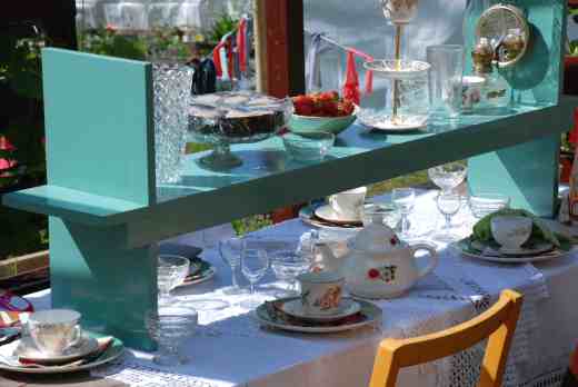 who wouldn't want to sit here on a sunny day