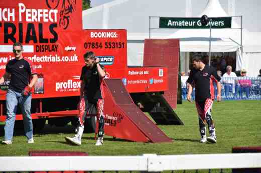 watch Inch perfect trials ( I only saw them setting up) ...