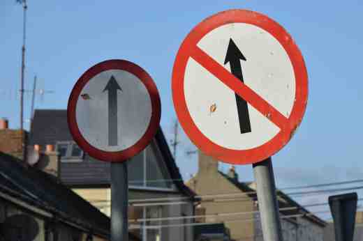 And I quickly learned never to believe road signs in this part of the world - they are turned round at regular intervals. But this is a bit of a tricky one!