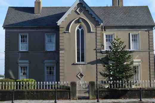 Of course there are churches and associated buildings