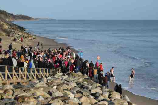 courtown xmas day swim3