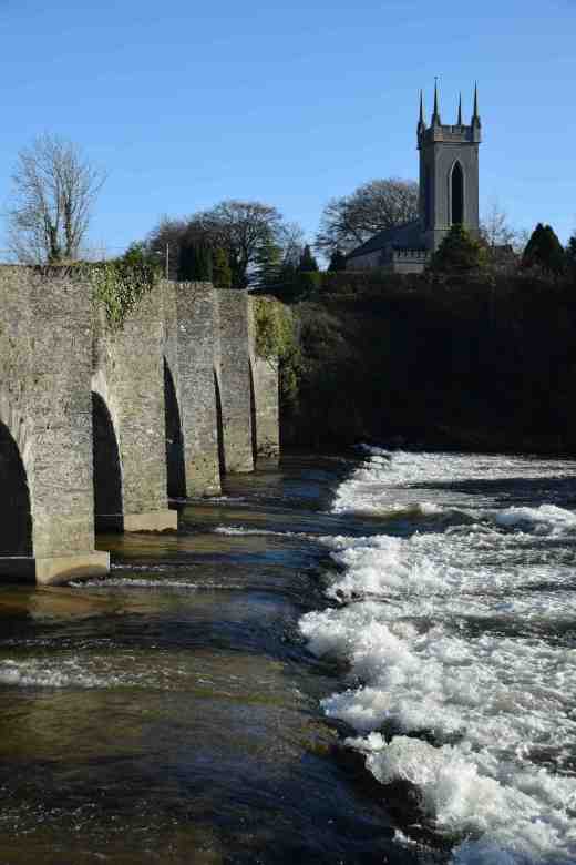 The Slaney and bridge at Ballycarney