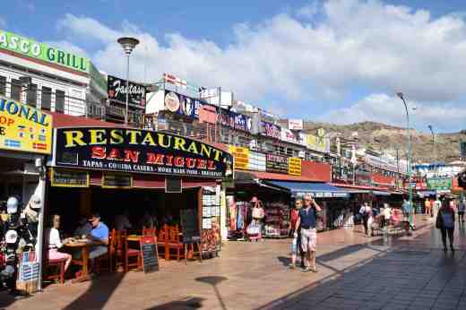 The shopping centre - nasty!