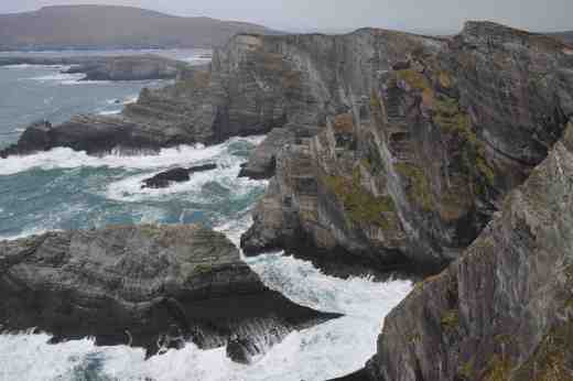 Kerry cliffs on the Skellig Ring