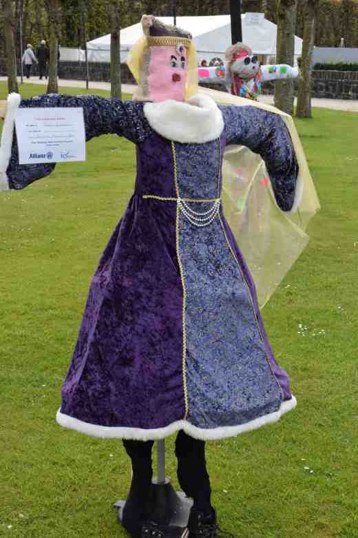 'Queen Victoria' looking very far from amused. Ballymoney model integrated primary school