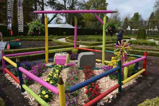 A colourful garden - Conservation volunteers - Derry city and Strabane district council