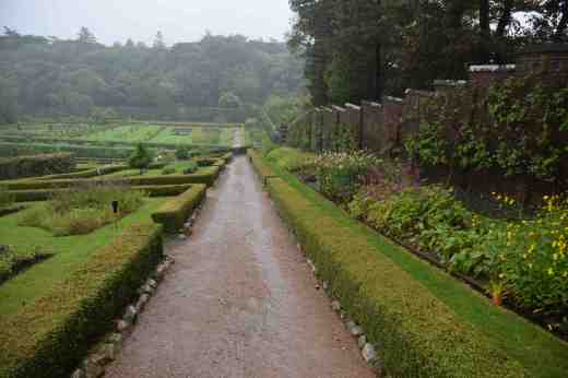 And there was a huge kitchen garden with veg and fruit in beds in the lawns